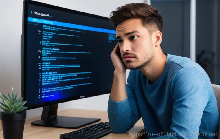 갈매동 UNMOUNTABLE_BOOT_VOLUME - Prompt 1: Blue Screen Frustration**