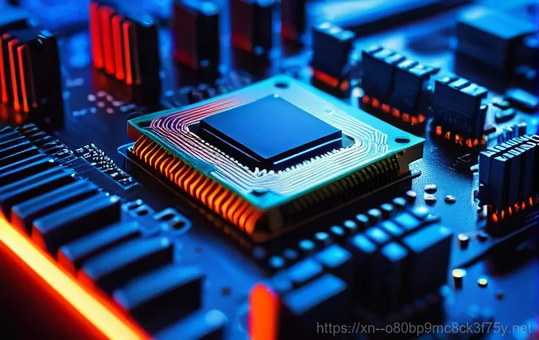 이화동 STATUS_KERNEL_EXECUTION_ERROR - A frustrated individual, appearing to be in their late 20s or early 30s, sits in front of a computer...