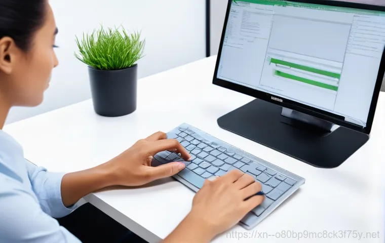 인창동 HARDWARE_INTERRUPT_STORM - **Prompt:** A highly detailed and clean image showcasing the meticulous process of computer troubles...