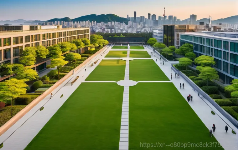 마곡동 프로그램응답없음 - Image Prompt 1: Magok's Urban Harmony** 마곡동 프로그램응답없음 - Image Prompt 1: Magok's Urban Harmony**