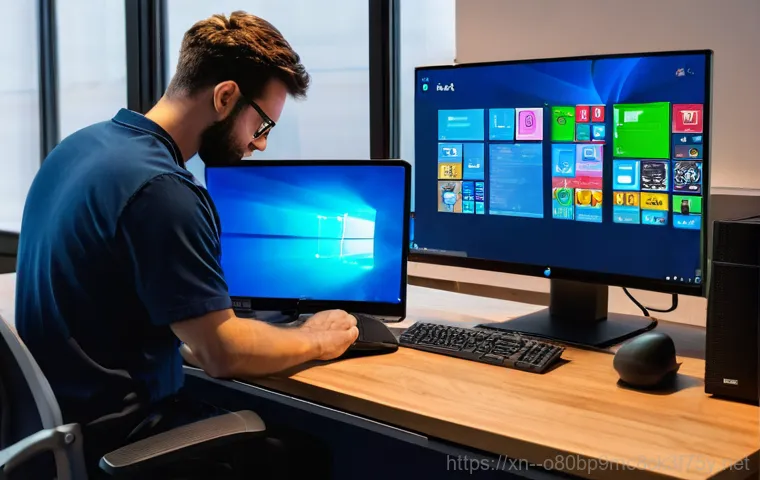 녹번동 출장방문윈도우 windows 설치 - **Image Prompt:** A friendly, professional male technician in a clean, branded polo shirt (no logos ... 녹번동 출장방문윈도우 windows 설치 - **Image Prompt:** A friendly, professional male technician in a clean, branded polo shirt (no logos ...