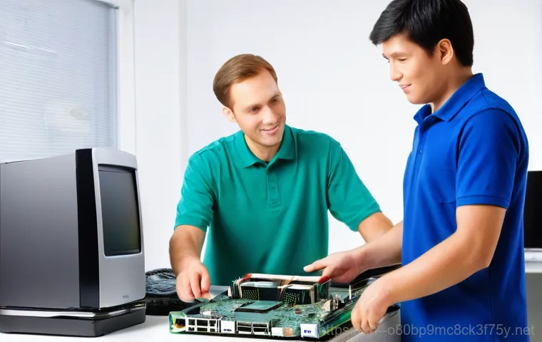 대화동 메인보드조립 및 교체수리 - **Prompt 1: User Frustration with a Malfunctioning PC**
    A person in their late 20s to early 30s,...