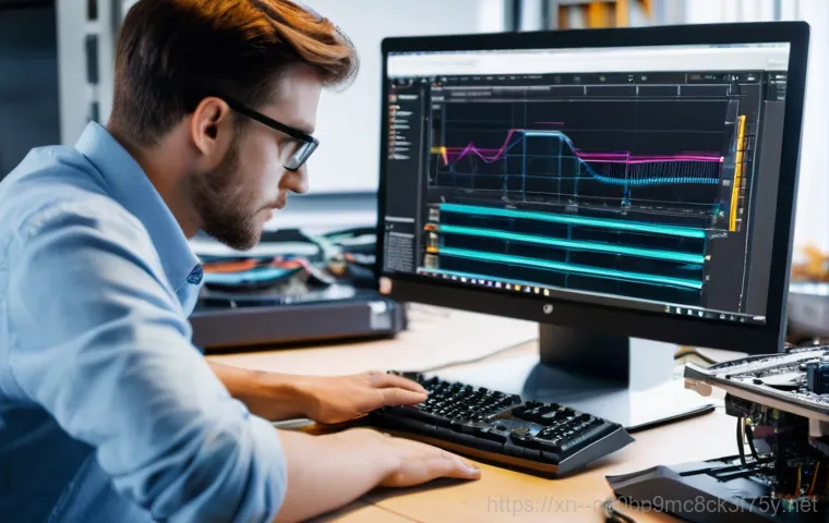 대야동 DRIVER_CAUSED_SYSTEM_CRASH - A young adult, with a visibly frustrated expression, sitting at a modern desk in a home office. Thei... 대야동 DRIVER_CAUSED_SYSTEM_CRASH - A young adult, with a visibly frustrated expression, sitting at a modern desk in a home office. Thei...