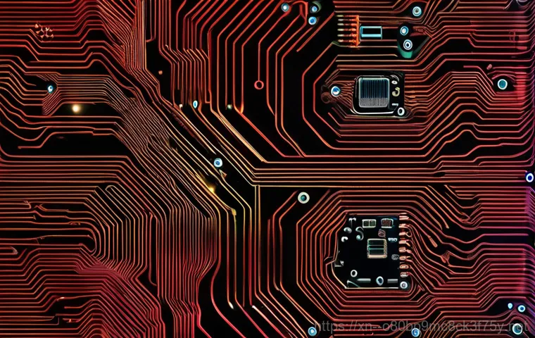 충무로 STATUS_DISK_CORRUPTION - **Prompt:** A close-up shot of a computer monitor displaying a stark, alarming "STATUS_DISK_CORRUPTI...