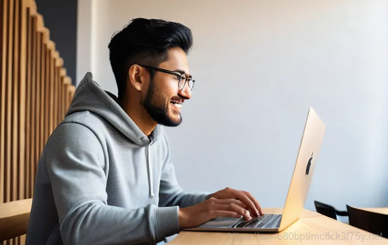 소격동 운영체제 os 재설치 포맷  초기화 - **Image Prompt 1: The Transformation of a Slow Computer**
    A young adult, casually dressed, sits ...