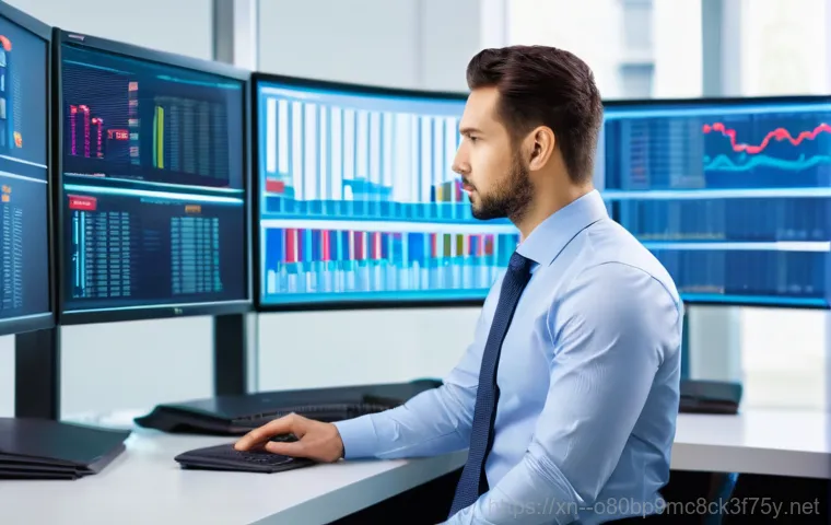 경서동 USER_MODE_HEALTH_MONITOR - A focused individual, dressed in smart casual attire, is seated at a well-organized workstation, pro... 경서동 USER_MODE_HEALTH_MONITOR - A focused individual, dressed in smart casual attire, is seated at a well-organized workstation, pro...