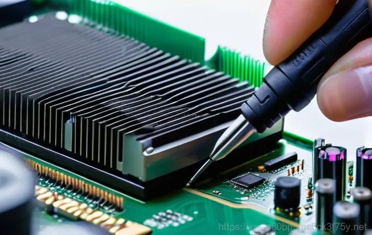 중대동 VGA조립 및 교체수리 - **Prompt 1: Graphics Card Failure Symptoms**
    A distressed young adult (18-25 years old), fully c...