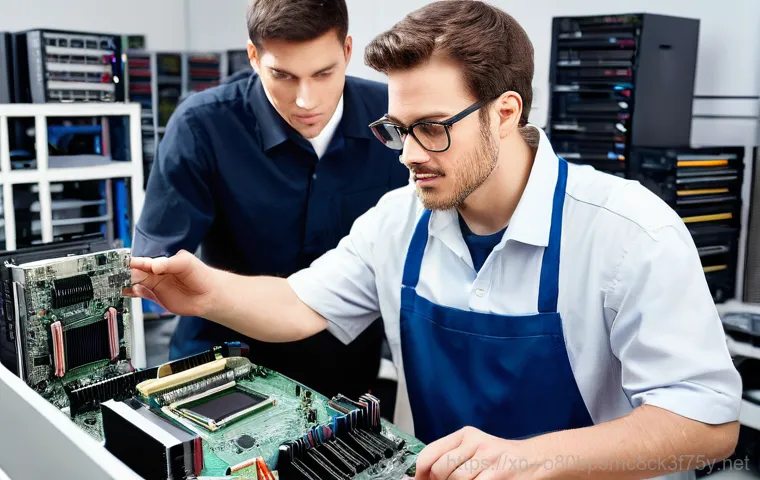 지동 메인보드조립 및 교체수리 - **Prompt 1: Computer Motherboard Failure Diagnosis**
    A concerned person, appearing frustrated, i... 지동 메인보드조립 및 교체수리 - **Prompt 1: Computer Motherboard Failure Diagnosis**
    A concerned person, appearing frustrated, i...