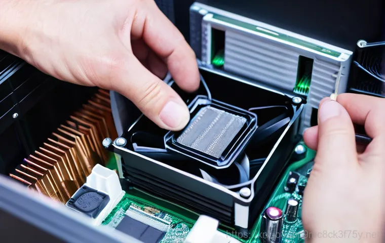 금정동 쿨러조립 및 교체수리 - Air Cooler vs. Liquid Cooler Comparison**
    A split image or a visually distinct comparison of two...