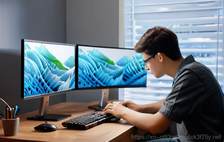 평안동 STATUS_KERNEL_STACK_CORRUPTION - **Prompt:** A focused individual with glasses, dressed in a practical shirt, is meticulously trouble...