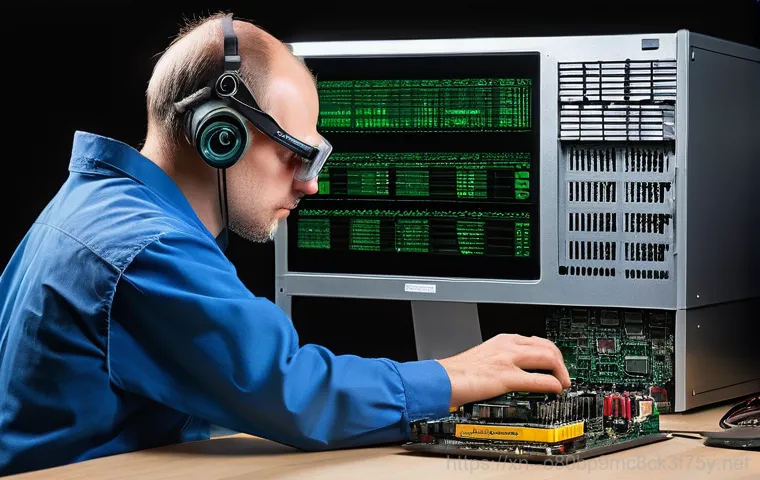 입북동 STATUS_KERNEL_INIT_FAILURE - **Prompt 1: The Frustration of a Kernel Failure**
    A person, appearing visibly frustrated and ove...