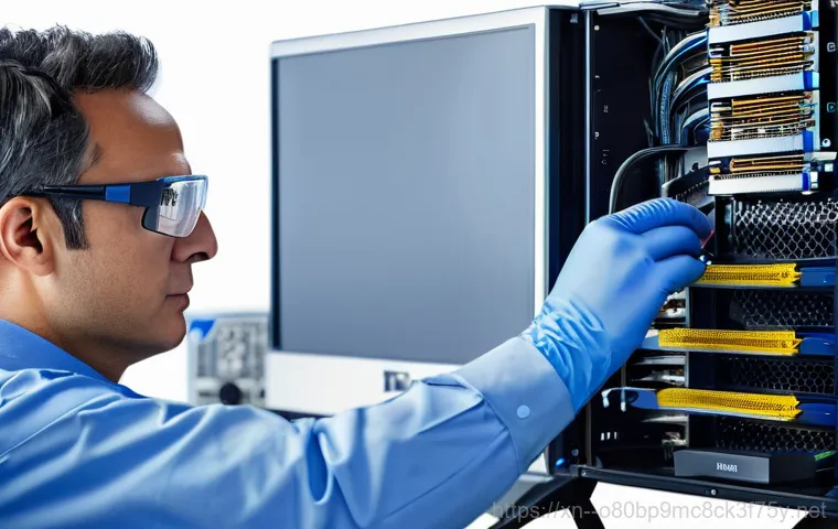 오정동 SESSION3_INITIALIZATION_FAILED - **Image Prompt 1: The Frustrated User and the Blue Screen**
    "A person, aged late 20s to early 40...