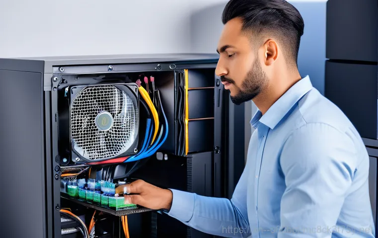 영등포동 STATUS_KERNEL_APC_PENDING - A conceptual and abstract illustration depicting the internal struggle of a computer. Stylized, glow...