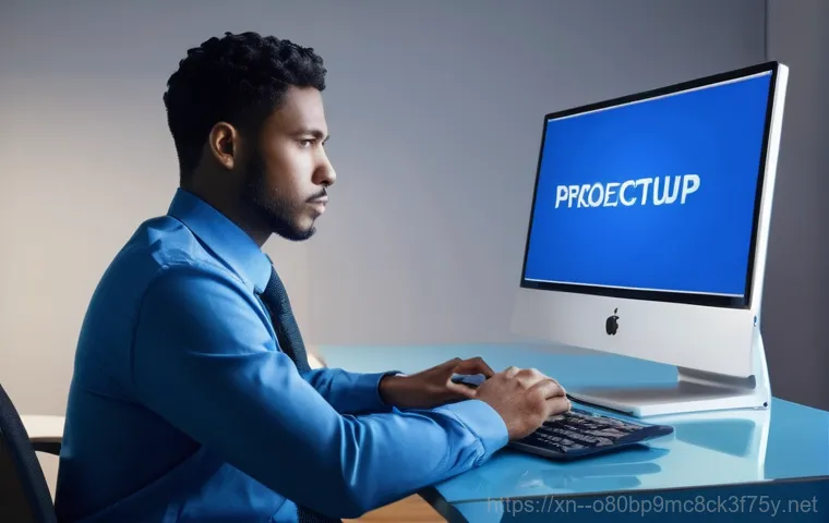 안성동 STATUS_KERNEL_DEVICE_ERROR - **Prompt 2: Hardware Inspection for Blue Screen Troubleshooting**
    A close-up shot of an individu...