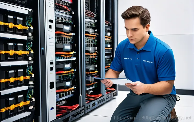 대신동 server출장방문수리점 - **Prompt:** A close-up shot of an adult individual (gender-neutral, wearing smart-casual clothing) s...