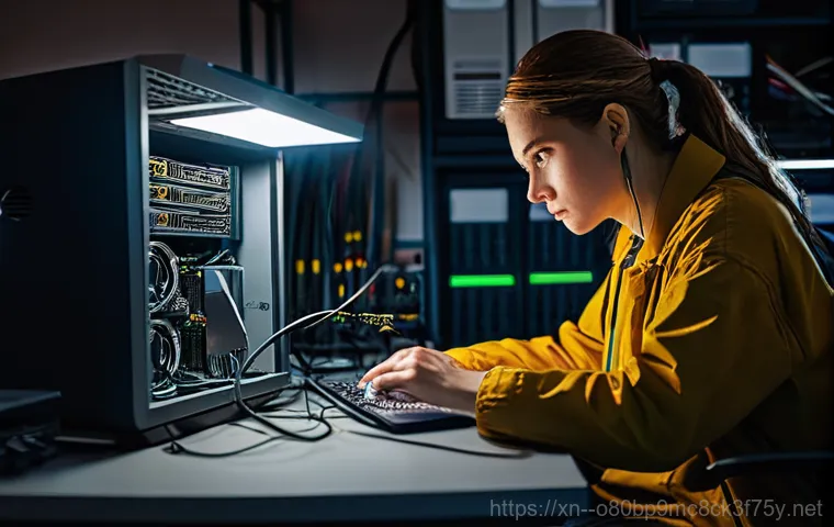 교문동 STATUS_DISK_NOT_INITIALIZED - **Prompt 1: The Sudden Alarm**
    A close-up shot of a person, gender-neutral, in their late 20s to...