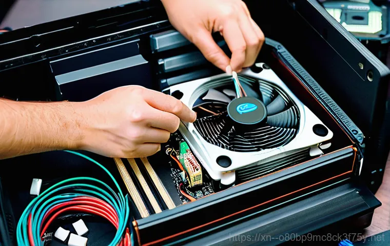 누하동 쿨러조립 및 교체수리 - **Air vs. Liquid Cooler Showdown:** A dynamic split image showcasing two distinct computer setups. O...