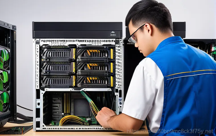 매송면 VGA조립 및 교체수리 - A young adult, looking visibly frustrated and stressed, sitting in a dimly lit room in front of a de... 매송면 VGA조립 및 교체수리 - A young adult, looking visibly frustrated and stressed, sitting in a dimly lit room in front of a de...