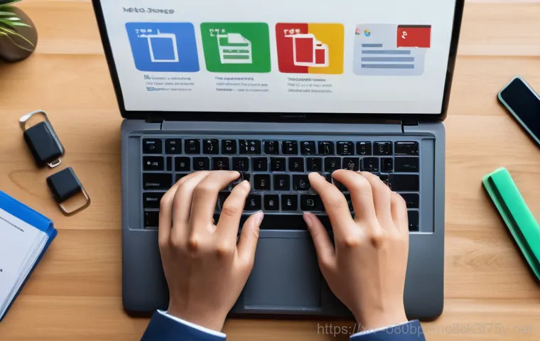 성남동 운영체제 os 재설치 포맷  초기화 - A person in their late 20s, dressed in casual work-from-home attire, sitting at a modern desk with a...