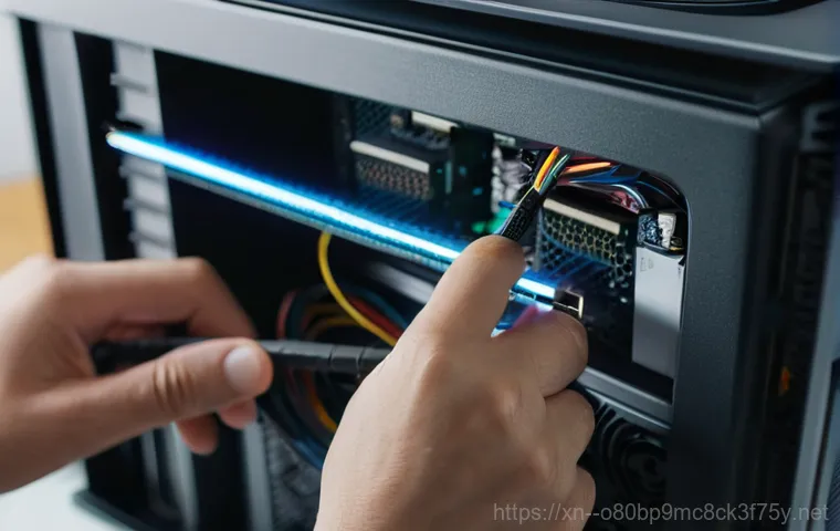 목상동 부팅안됨 - A person in their late 20s, wearing comfortable loungewear, sits at a clean, modern desk with a half...