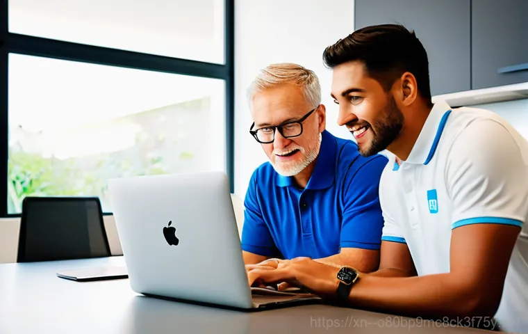 은천동 부트캠프설치 - A young professional, casually dressed in a comfortable sweater, is sitting at a minimalist wooden d... 은천동 부트캠프설치 - A young professional, casually dressed in a comfortable sweater, is sitting at a minimalist wooden d...