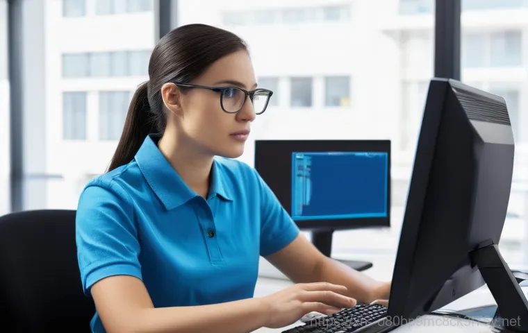 청구동 본체 꺼졌다 켜졌다 할때 - **Hardware Troubleshooting (RAM, Dust, Cables):**
    "A focused individual, gender-neutral, wearing...