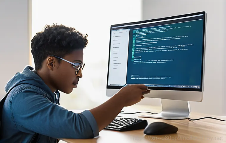 점봉동 linux재설치 포맷  초기화 - **Prompt 2: Safeguarding Data - The Backup Imperative**
    A person, mid-30s, with a slightly conce...