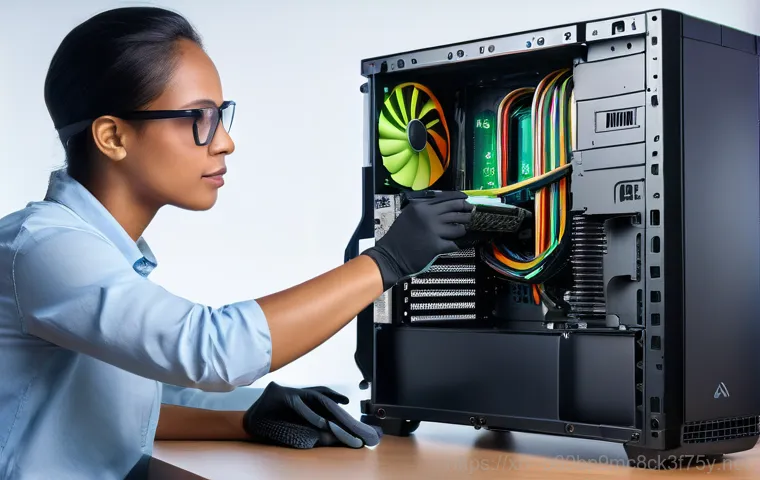 단월동 WIN32K_LOCK_HELD_TOO_LONG - A focused individual, late 20s, with a determined expression, is seated at a minimalist, modern desk...