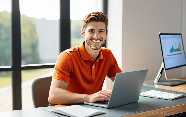 삼가동 SESSION3_INITIALIZATION_FAILED - A focused individual, wearing a comfortable long-sleeved shirt, carefully works on an open computer ...