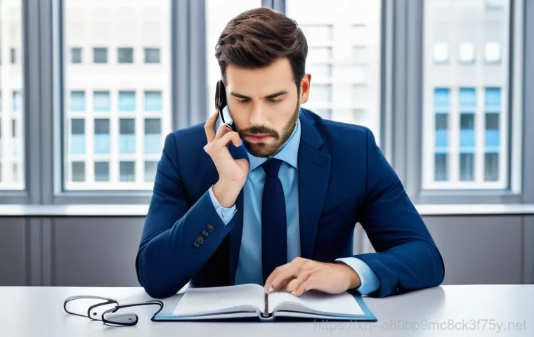 장호원 STATUS_KERNEL_DEVICE_ERROR - **Image Prompt 2: Hands-On Hardware Troubleshooting**
    A close-up shot of a person's hands, weari...