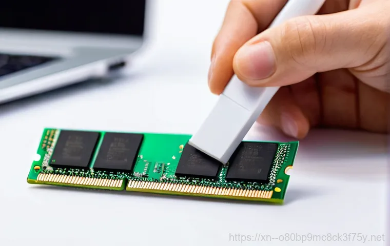 동본동 RAM조립 및 교체수리 - A frustrated young adult, either male or female, sitting at a desk in a dimly lit home office. Their...