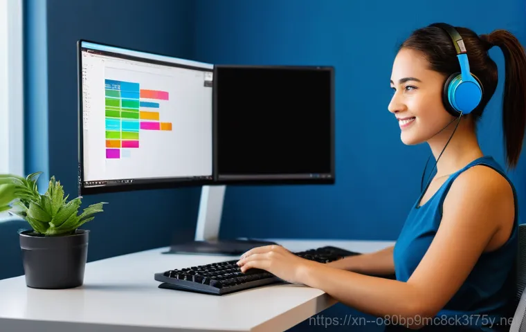 당정동 조립컴퓨터 pc 출장판매설치 - **Prompt 2: On-site PC Installation and Data Migration**
    "An organized home office setting or a ...