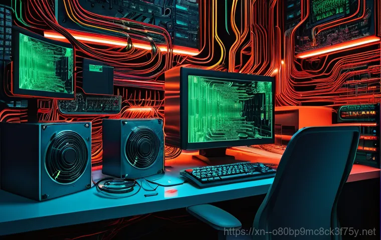 심곡동 BAD_SYSTEM_CONFIG_INFO - **Prompt 1: The Frustration of a Blue Screen**
    "A person, visibly frustrated and concerned, sits...