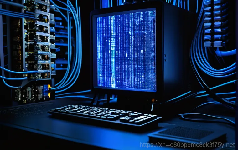 탄현면 STATUS_KERNEL_THREAD_FAILURE - **Prompt 1: The Sudden Nightmare**
    A person, appearing visibly stressed and frustrated, sits in ...