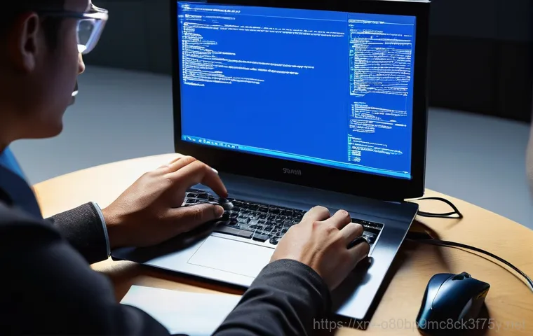 탄현면 STATUS_KERNEL_THREAD_FAILURE - **Prompt 2: Computer's Silent Scream**
    An artistic, slightly abstract depiction of a computer to...
