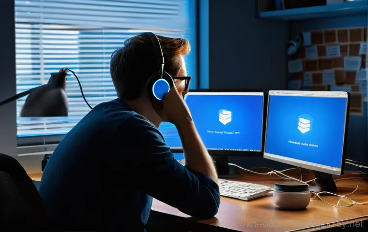사당동 pc에 문제가 발생하여 다시 시작해야 합니다 - An overhead shot of a person, likely a technician or a DIY enthusiast, carefully examining the open ...
