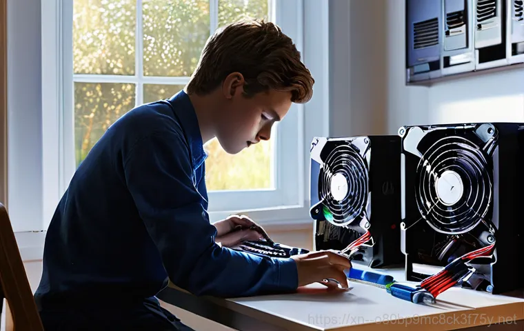 마전동 INTERNAL_POWER_ERROR - An ethereal and meticulously clean close-up view of the internal components of a high-end desktop co... 마전동 INTERNAL_POWER_ERROR - An ethereal and meticulously clean close-up view of the internal components of a high-end desktop co...