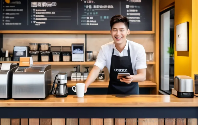 효성동 자동복구 - A focused young professional woman, dressed in smart casual attire, is working diligently at her hom...