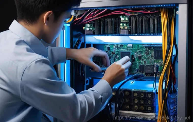 개군면 ACPI_BIOS_ERROR - **Image Prompt: Focused BIOS/UEFI Update**
    A close-up, well-lit, realistic photo capturing a per...