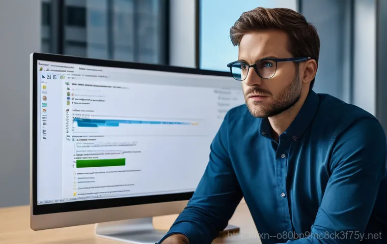 암사동 STATUS_IO_TIMEOUT - **Prompt 2: Hardware Inspection and Cable Check**
    A person, wearing a clean, practical work shir...