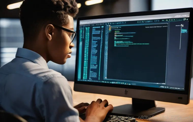 초일동 SOFTWARE_EXCEPTION - **Prompt:** A young adult, looking visibly frustrated and stressed, sits at a home office desk, star... 초일동 SOFTWARE_EXCEPTION - **Prompt:** A young adult, looking visibly frustrated and stressed, sits at a home office desk, star...