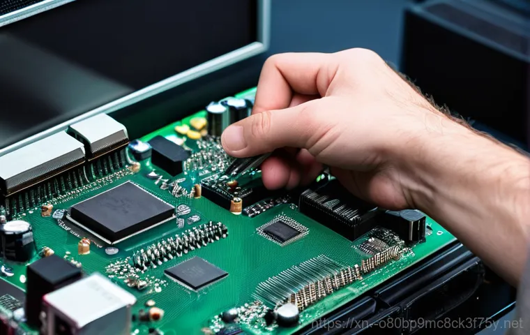 청운면 STATUS_KERNEL_THREAD_FAILURE - **Prompt:** A young adult, looking perplexed and slightly frustrated, sitting in front of a computer...