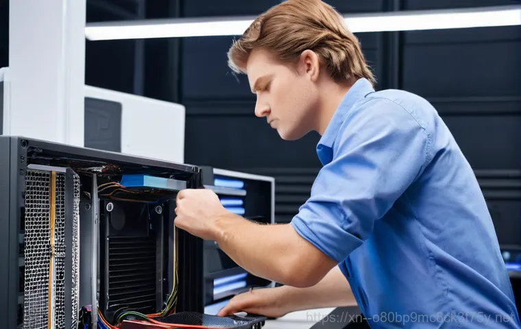 궐동 POOL_CORRUPTION_IN_FILE_AREA - **Image Prompt:** An abstract and dramatic close-up of computer RAM modules and circuit board pathwa...