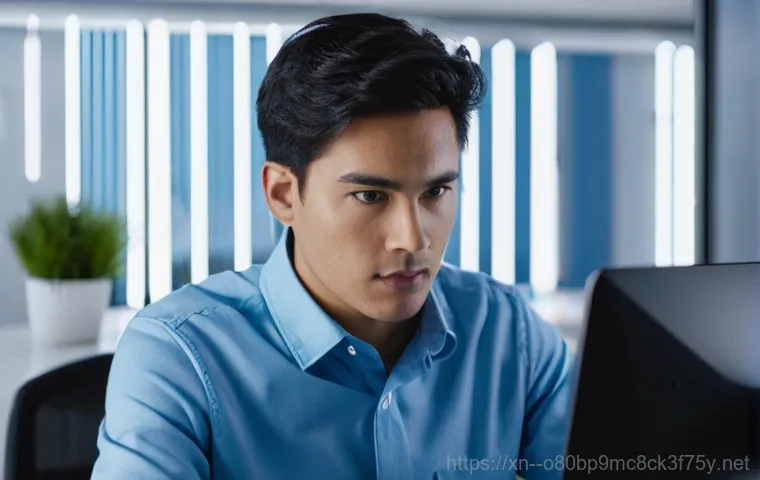 잠원동 BOOTMGR is Compressed - **Prompt:** A close-up shot of a desktop computer monitor displaying a stark black screen with the p...