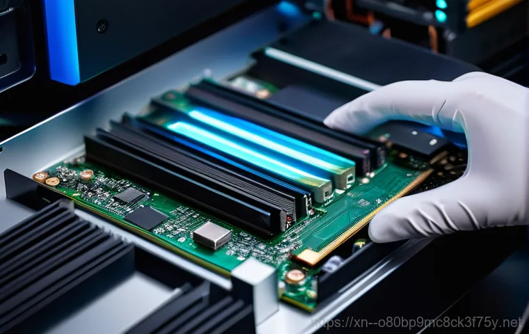 대포동 하드조립 및 교체수리 - A person in their late 20s, wearing casual attire, sits at a desk with a modern computer setup. The ...