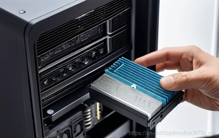 부개동 부팅불가 - **Prompt:** A detailed, slightly stylized close-up of the inside of a desktop computer case. The foc... 부개동 부팅불가 - **Prompt:** A detailed, slightly stylized close-up of the inside of a desktop computer case. The foc...