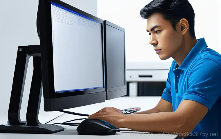 김포시 VIDEO_DRIVER_INIT_FAILURE - **Image Prompt 1: The Blue Screen Nightmare**
    A young adult, gender-neutral, dressed in casual w...