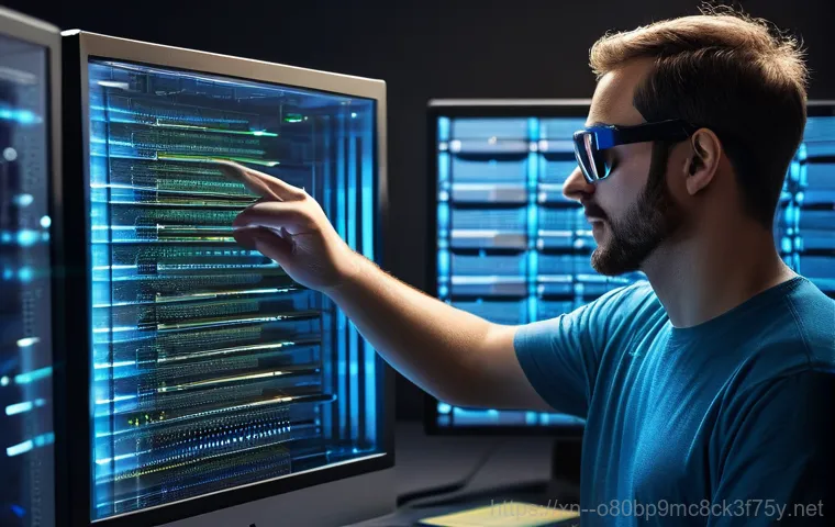 구의동 STATUS_KERNEL_THREAD_INTERRUPTED - A stark, close-up image of a computer monitor displaying a vivid blue screen of death (BSOD). The sc...