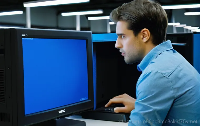 화정동 DRIVER_POWER_STATE_FAILURE - A young adult, perhaps a woman in her late 20s, sits at a desk, visibly frustrated, looking at a com... 화정동 DRIVER_POWER_STATE_FAILURE - A young adult, perhaps a woman in her late 20s, sits at a desk, visibly frustrated, looking at a com...