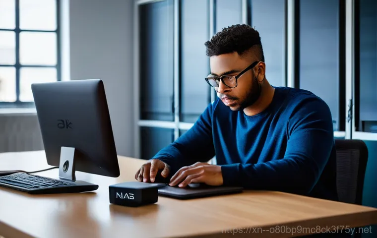 일직동 HARDWARE_FAILURE - **Sudden Device Failure:** A stressed individual, dressed in casual everyday clothing (like a t-shir...